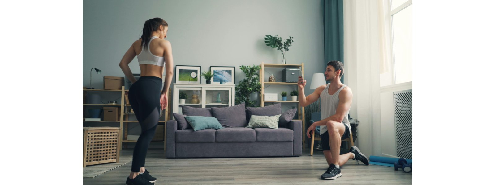 Cardio tr�ning hjemme hos dig selv