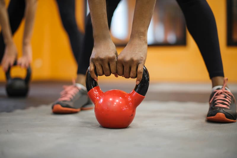 rir trning med kettlebell