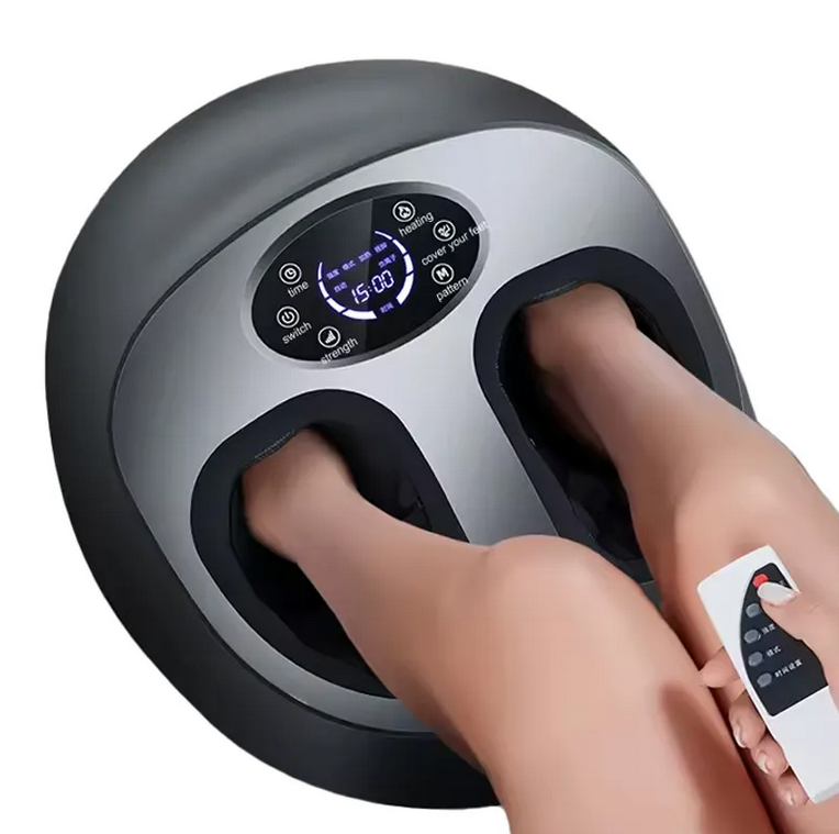 Fodmassage - Elektrisk 6D Airbags - Infrarød Varme