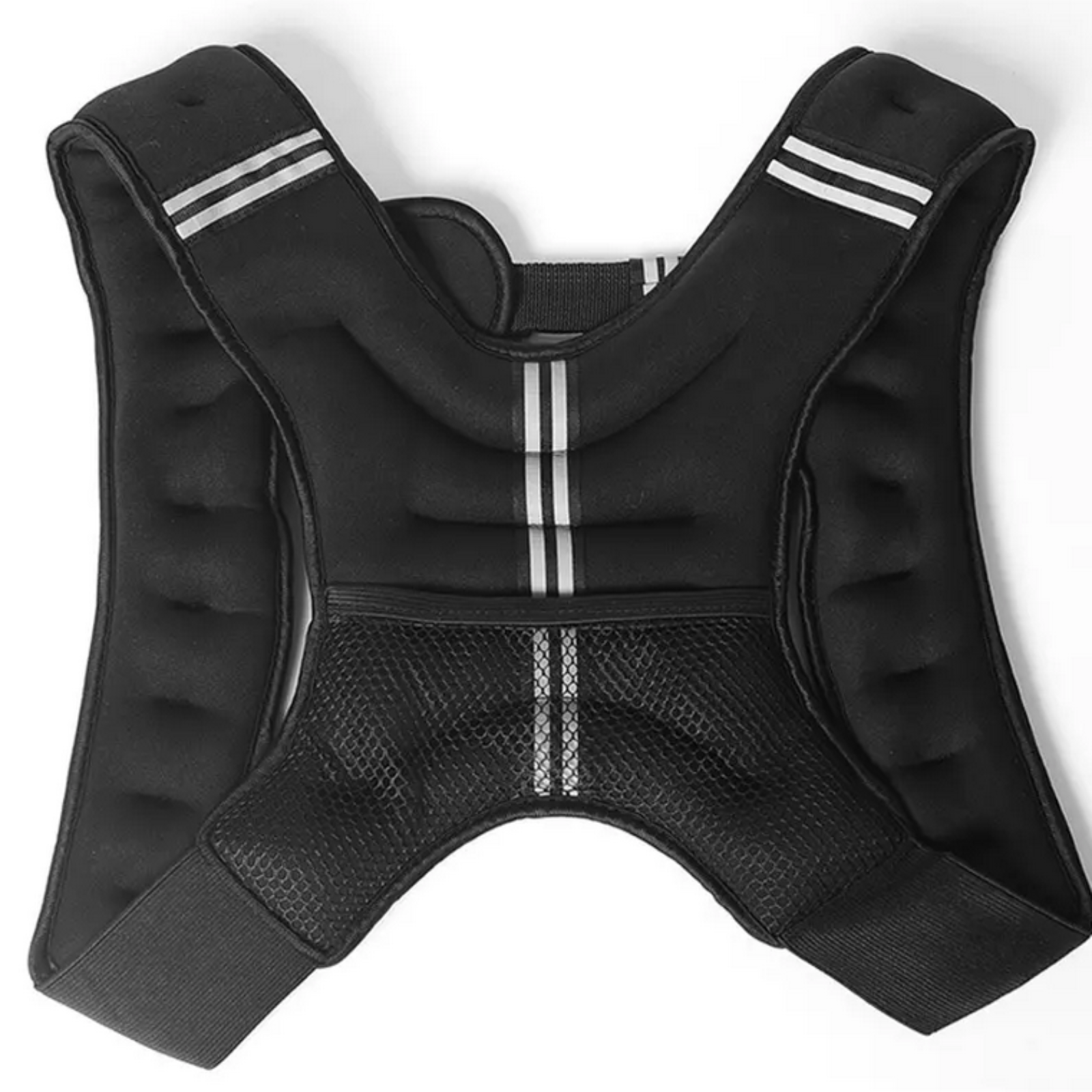 Vægtvest Sort Fast 8 KG