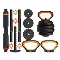 40 KG Justerbar h�ndv�gte / Kettlebell og v�gtstang 4-I-6