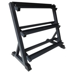 Gulvstativ til Rubber-Coated Fitness H�ndv�gte