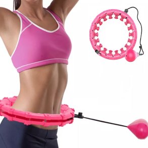 SMART hulahopring med v�gt pink