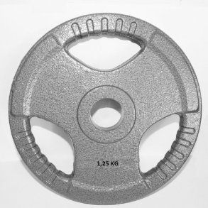 Vgtskive st 2.5 KG - 50mm - Jern skiver