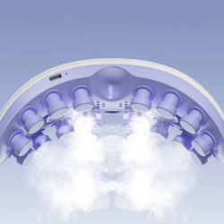 jen Massager Med 3D vibration, musik og varme