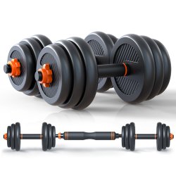 40 KG Justerbar h�ndv�gte / Kettlebell og v�gtstang 4-I-6