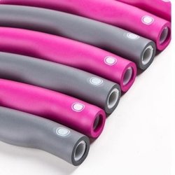 Hulahopring 1,0KG pink/gr