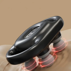 Facia Massageapparat Med 4 Hoveder
