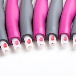 Hulahopring 1,0KG pink/gr