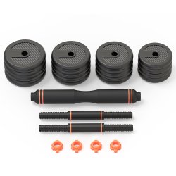 40 KG Justerbar hndvgte / Kettlebell og vgtstang 4-I-6