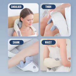 Luksus Massagekrave til nakke - skuldre - l�nd 