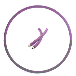 Hulahopring justerbar i KG pink/gr