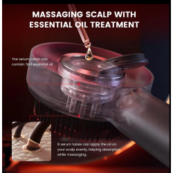 Smart H�rb�rste Med Innovativ Elektrisk Hovedbundsmassage