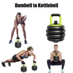 40 KG Justerbar hndvgte / Kettlebell og vgt-curlstang - ALL IN ONE SET